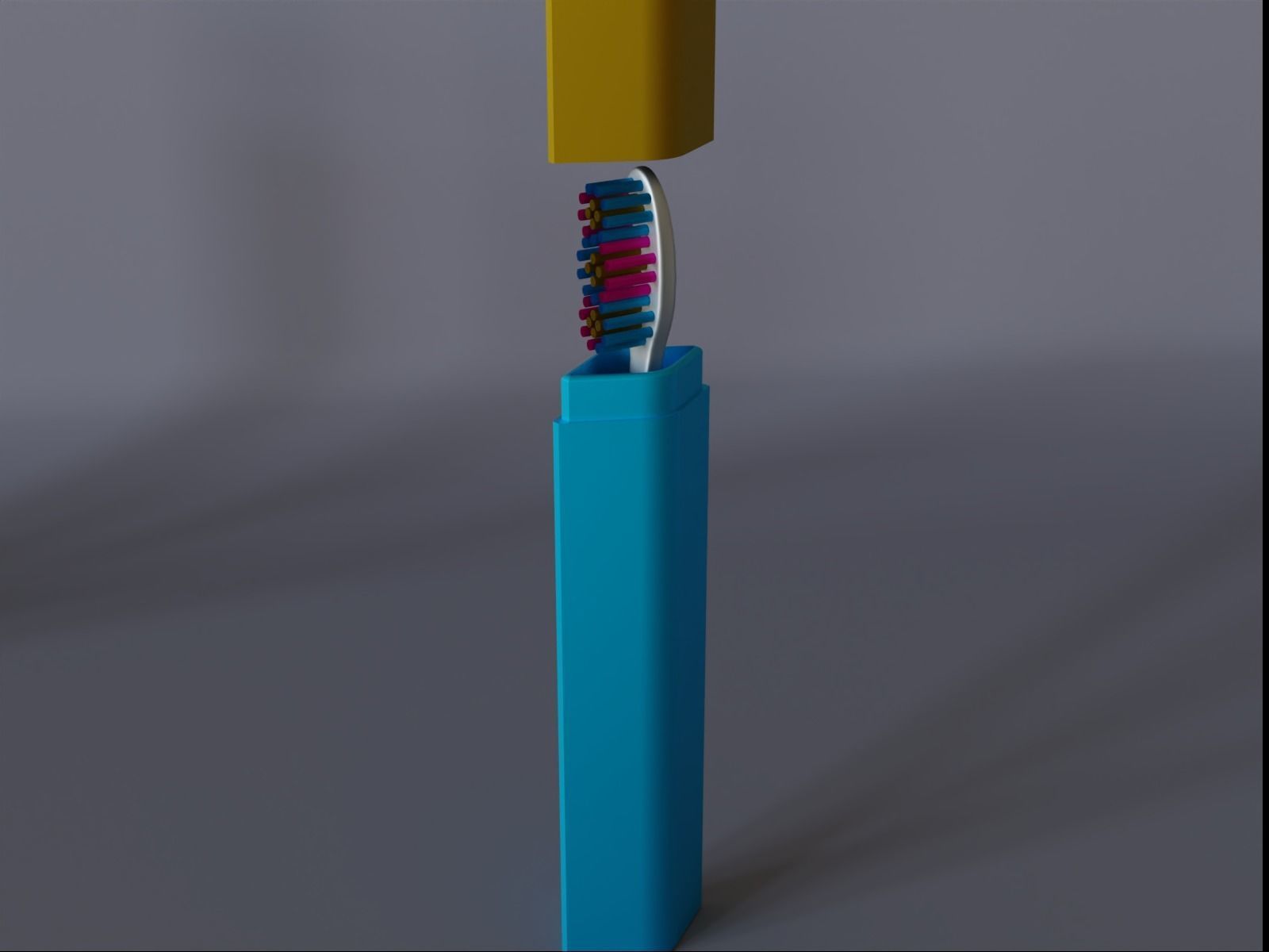 Travel Tooth brush Case 09 3D print model_11