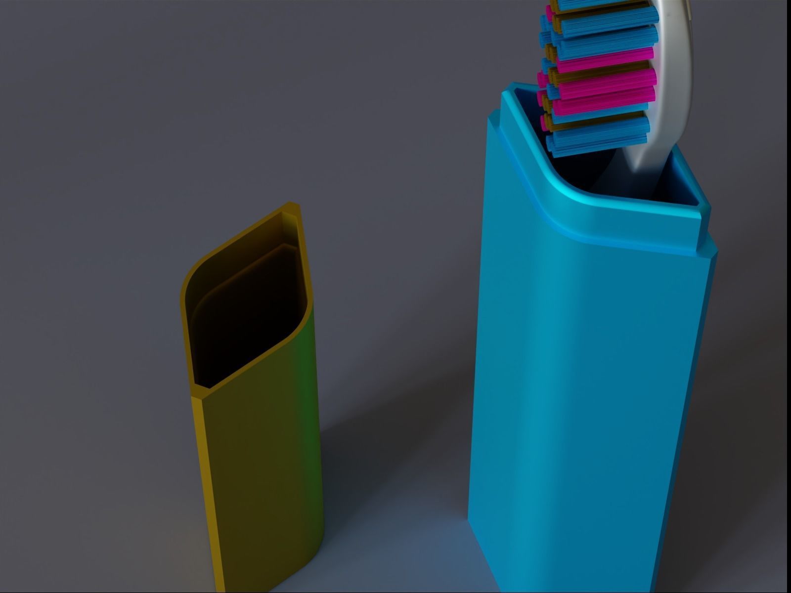 Travel Tooth brush Case 09 3D print model_6
