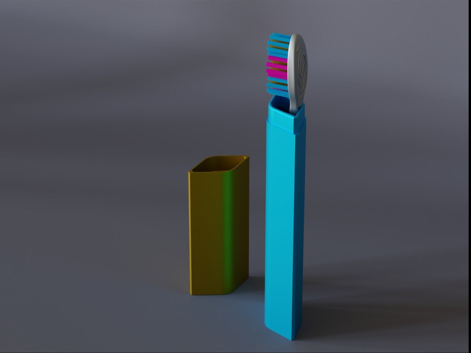 Travel Tooth brush Case 09 3D print model_5