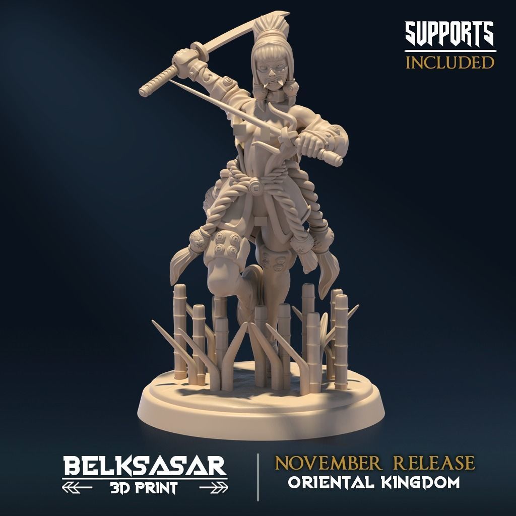 Moonshine Ninja E Nude and Normal 3D print model_1