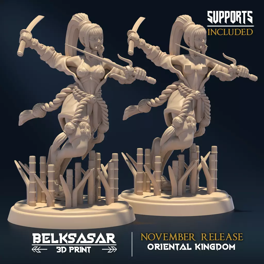 Moonshine Ninja E Nude and Normal 3D print model_0