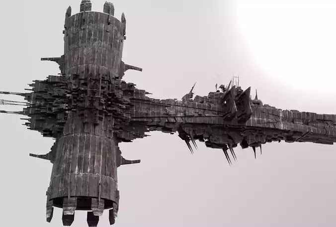 Monolith Station Alien Ring Star generator 4