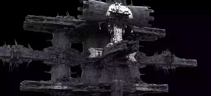 Monolith Station Alien Ring Kit bash 7 