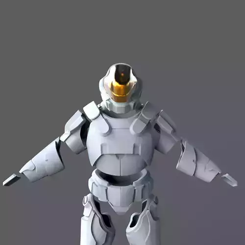 Mirage SPI Halo MCC Full Body Wearable Armor with Helmet 3D print model