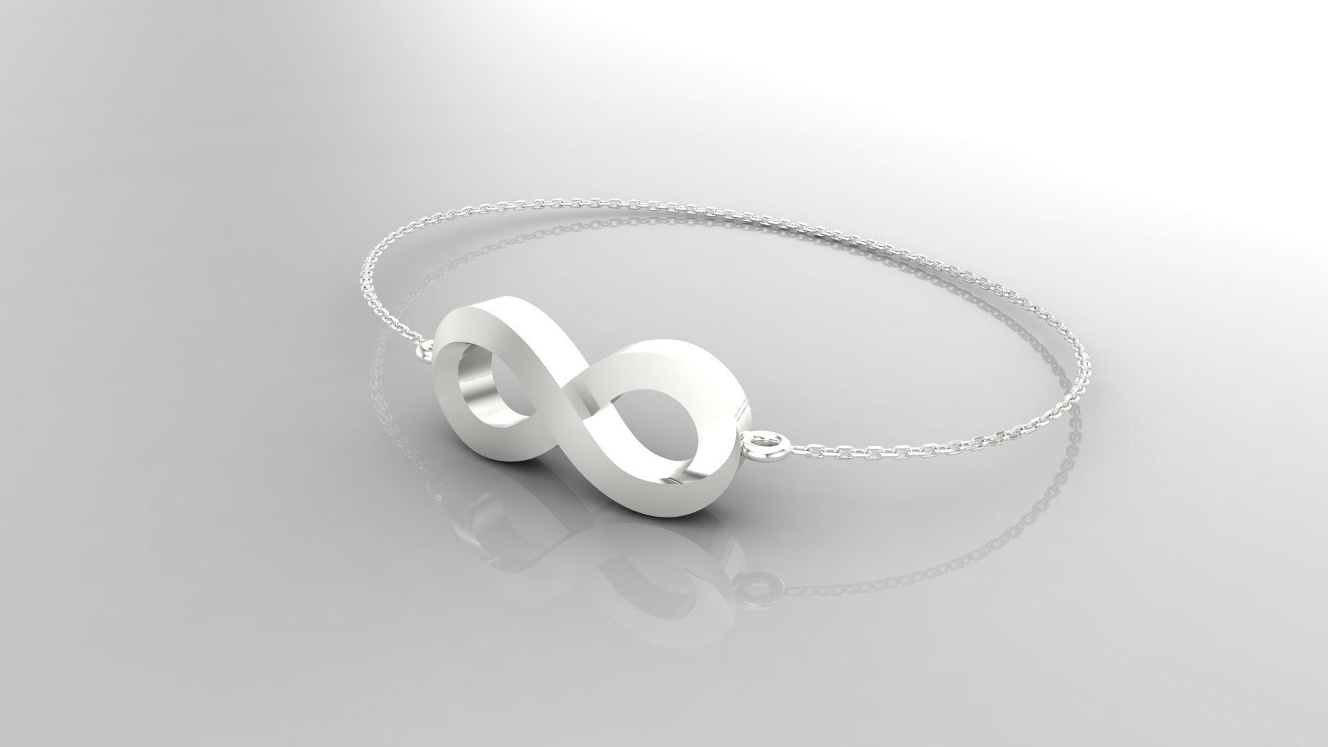 Bracelet B3 The luxury female bracelet 3D print model_21