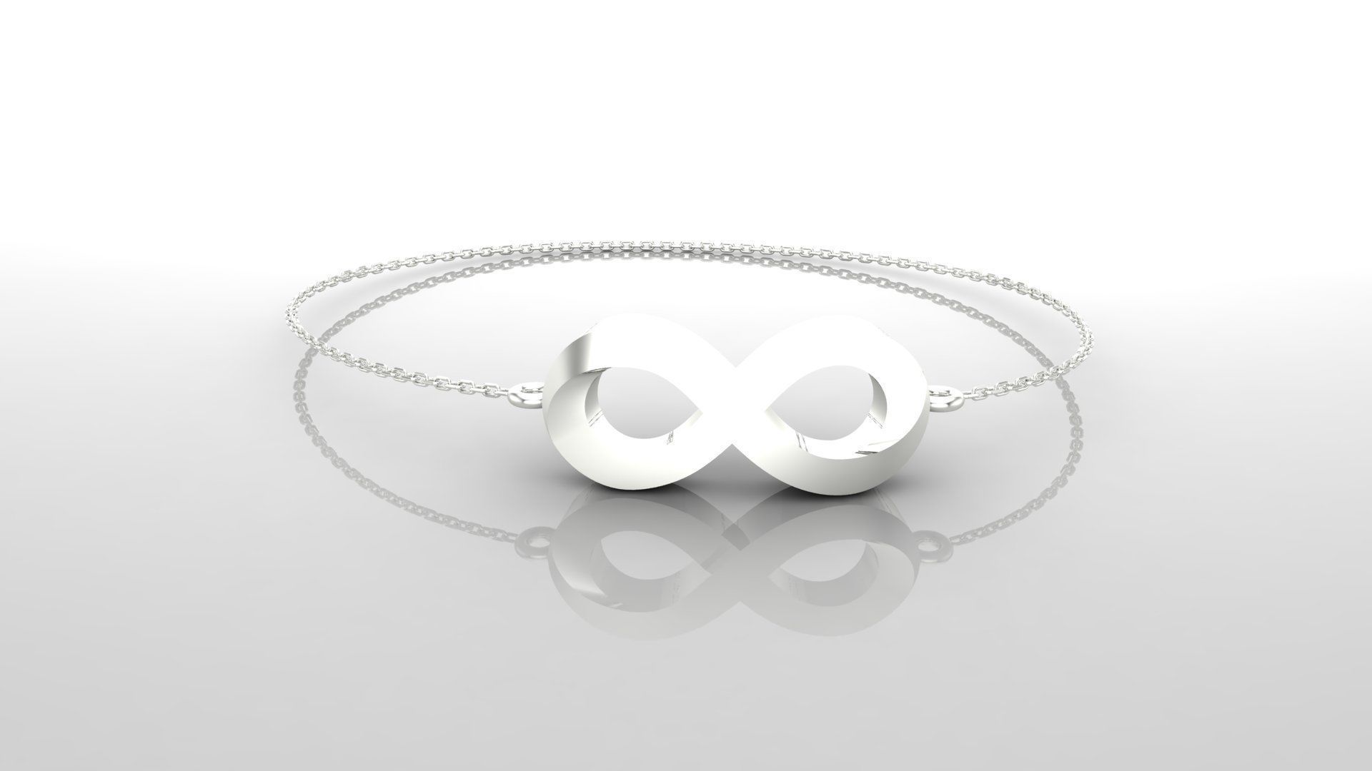 Bracelet B3 The luxury female bracelet 3D print model_22