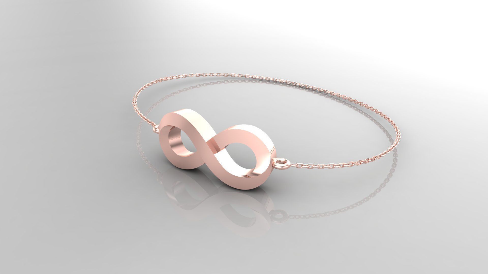 Bracelet B3 The luxury female bracelet 3D print model_1