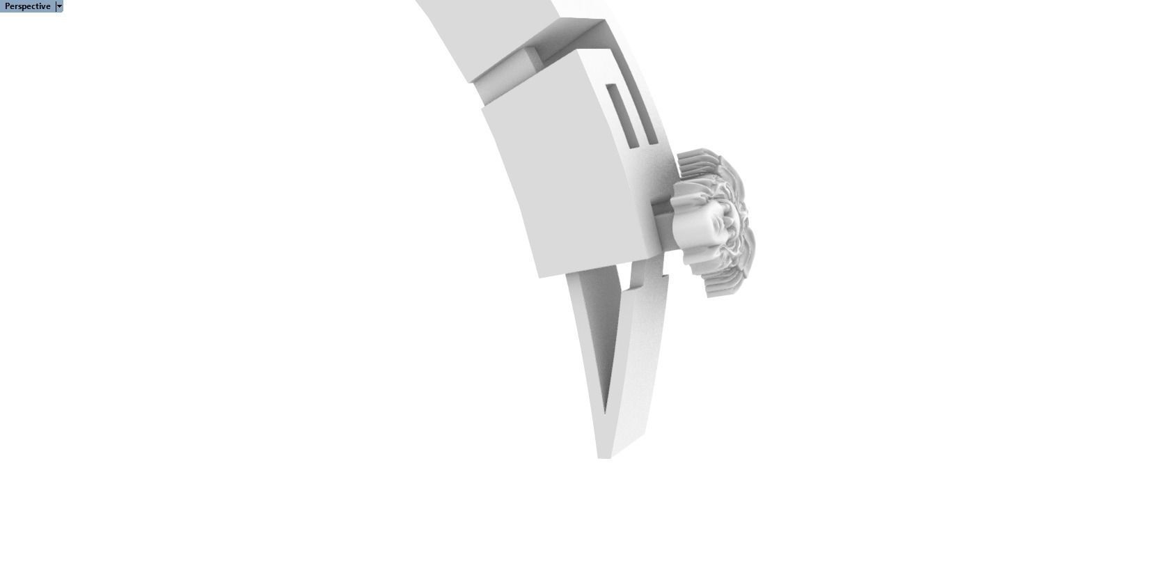 Oval luxury Women Bracelet Versace bracelet 3D model 3D printable