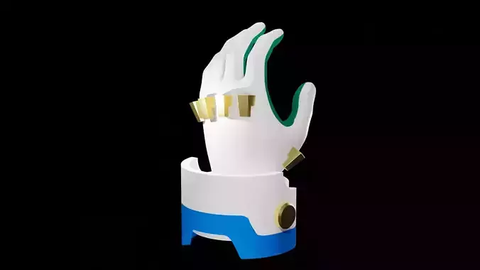 deku air force gloves 3D print model