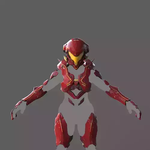 Olympia Vale Halo 5 Full Body Wearable Armor with Helmet 3D print model
