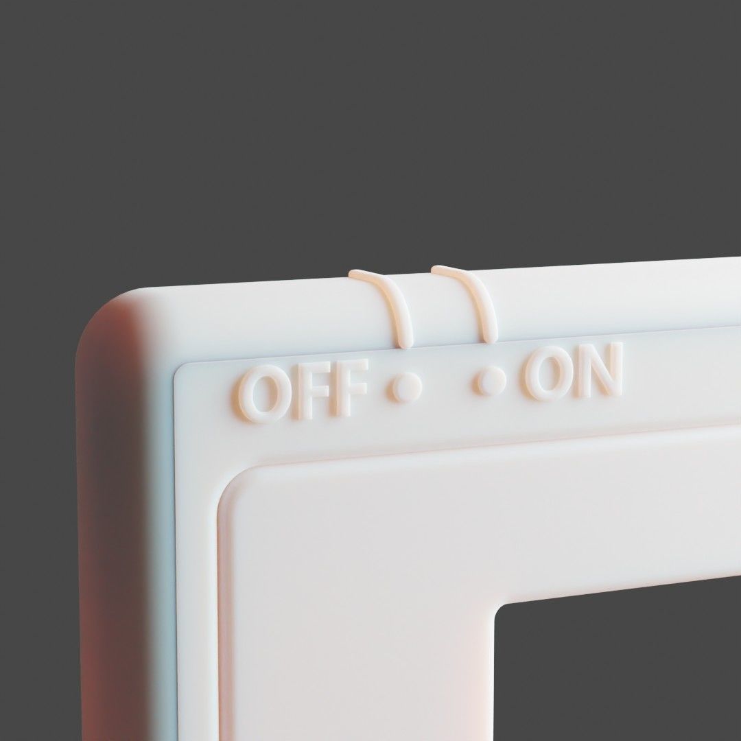 Badge holder for identification card Badgeholder 3D print model_10