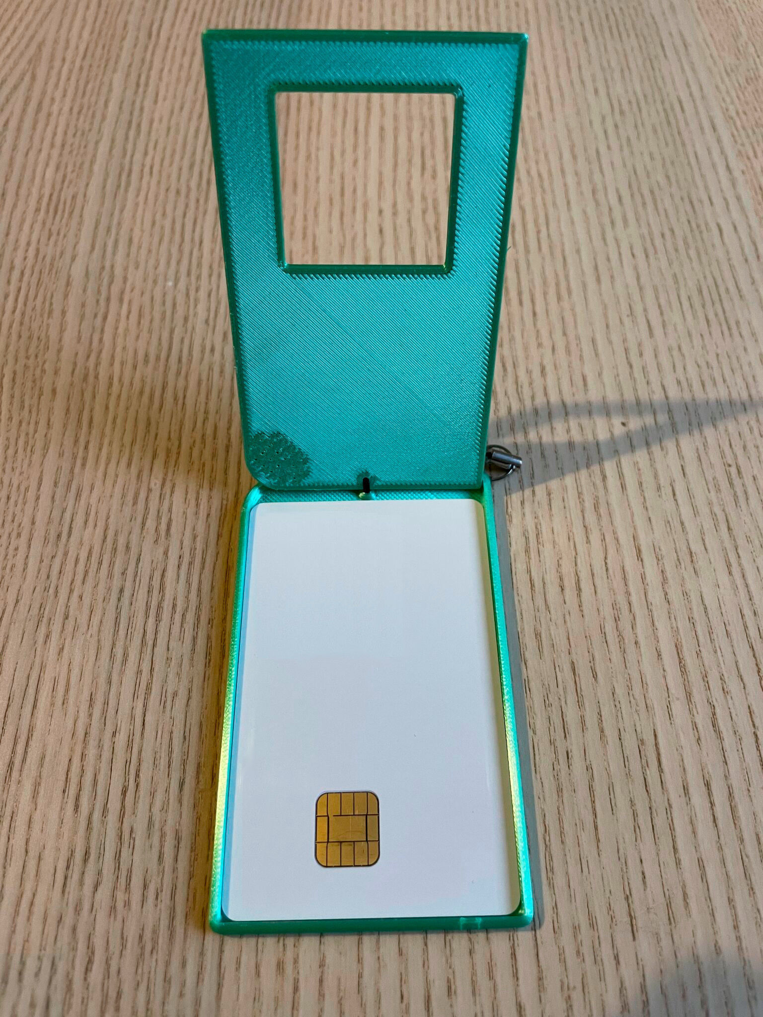 Badge holder for identification card Badgeholder 3D print model_19