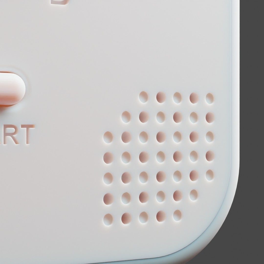 Badge holder for identification card Badgeholder 3D print model_13