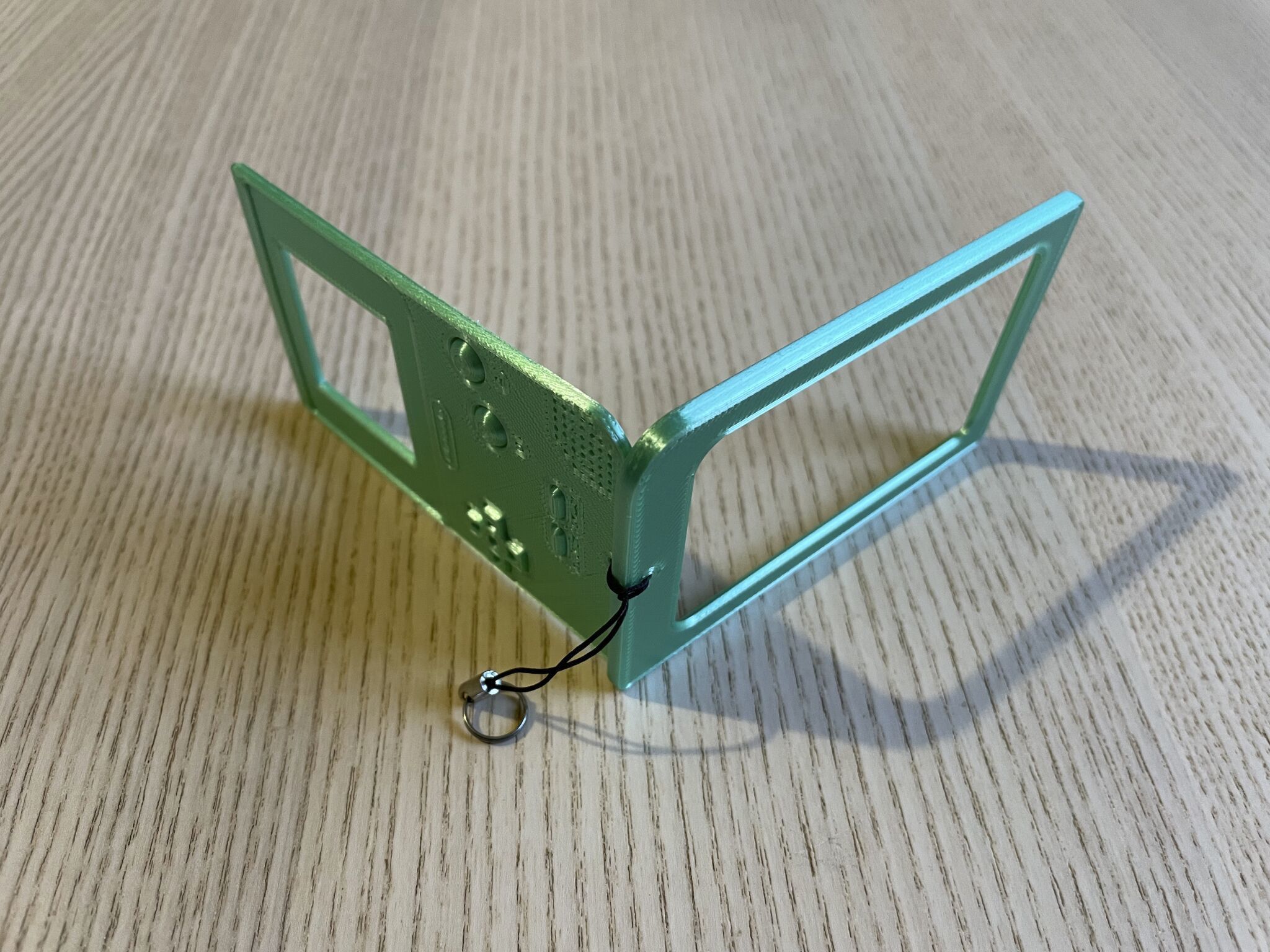 Badge holder for identification card Badgeholder 3D print model_17