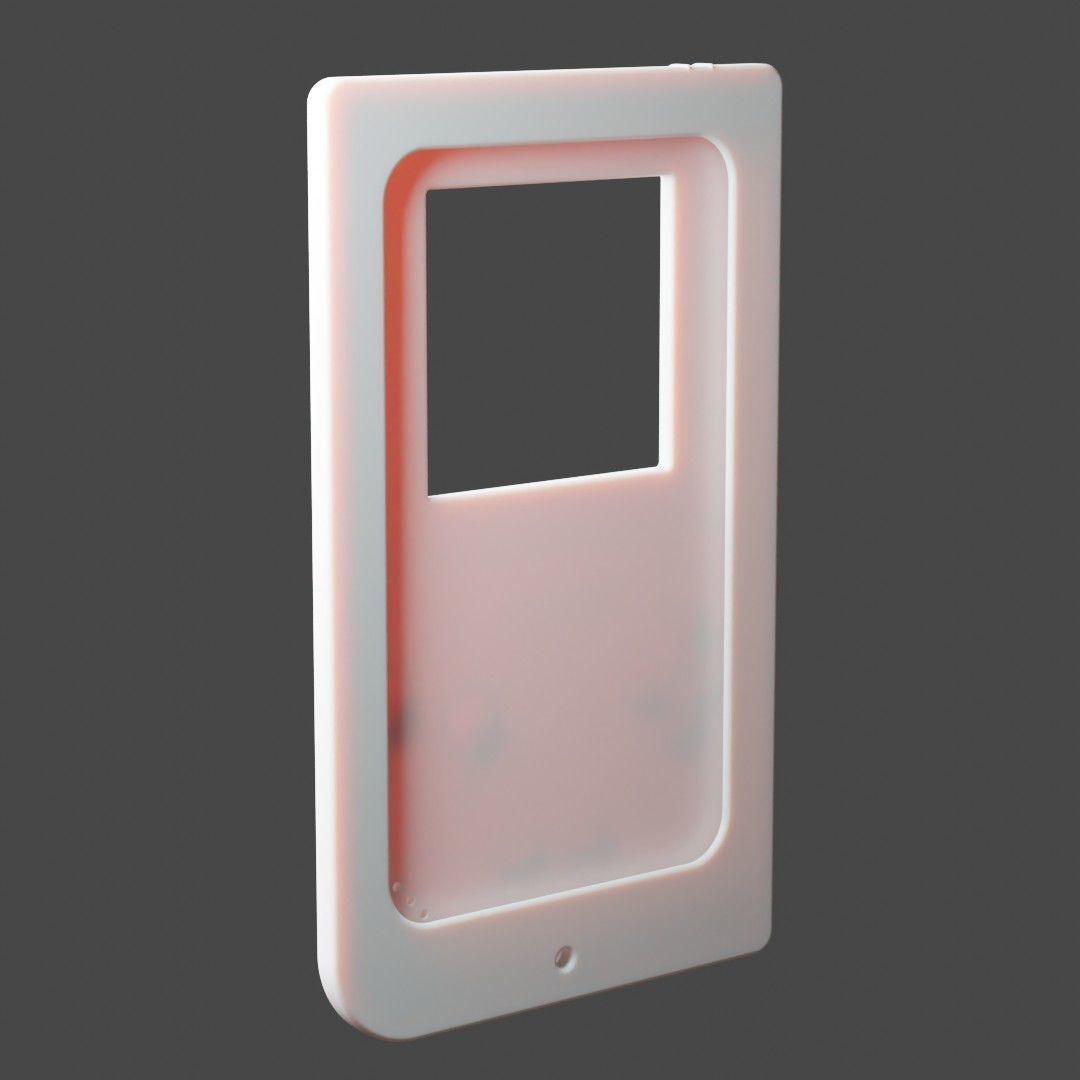 Badge holder for identification card Badgeholder 3D print model_5