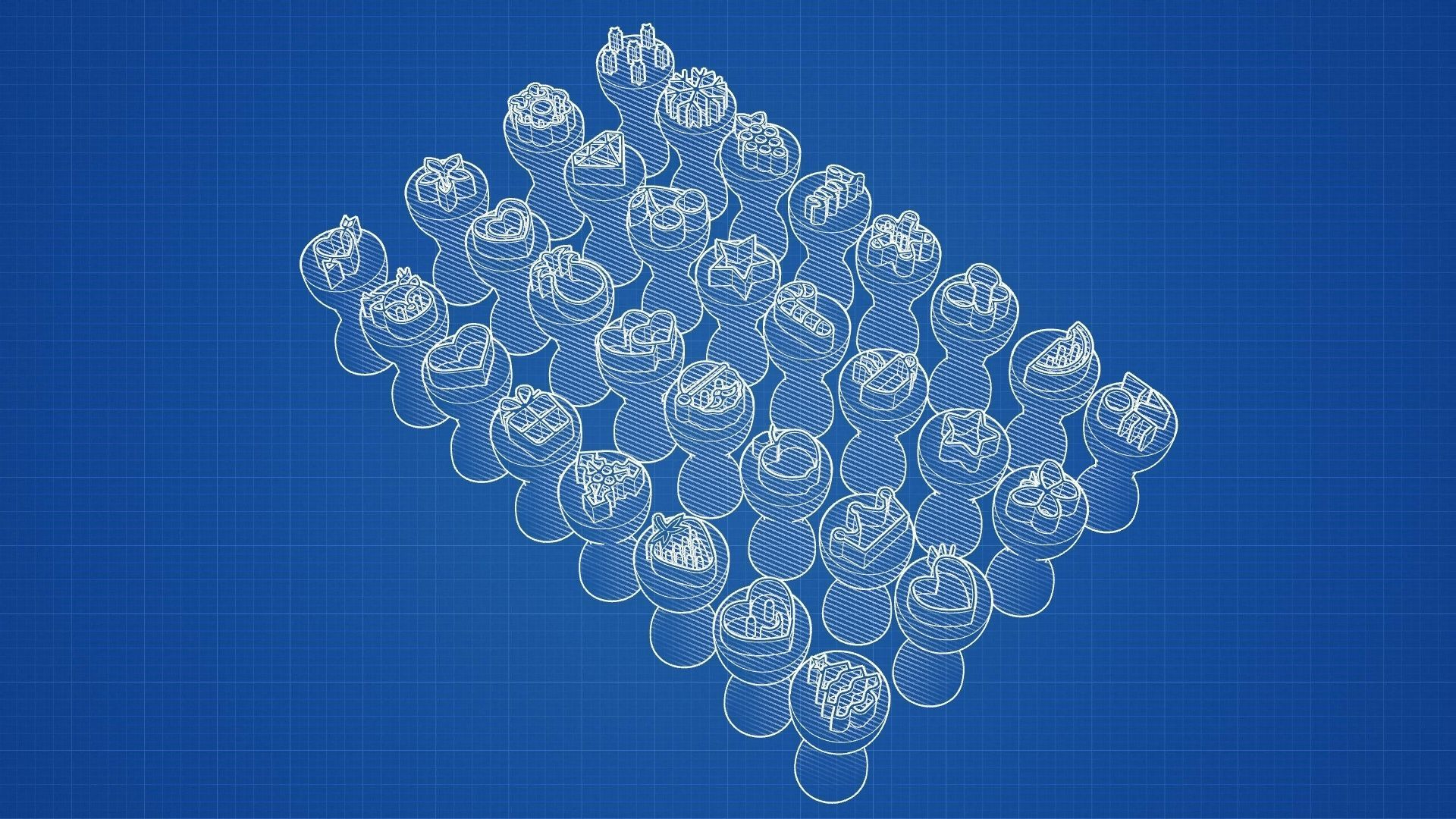 Brigadeiro Stamps 3D print model_3