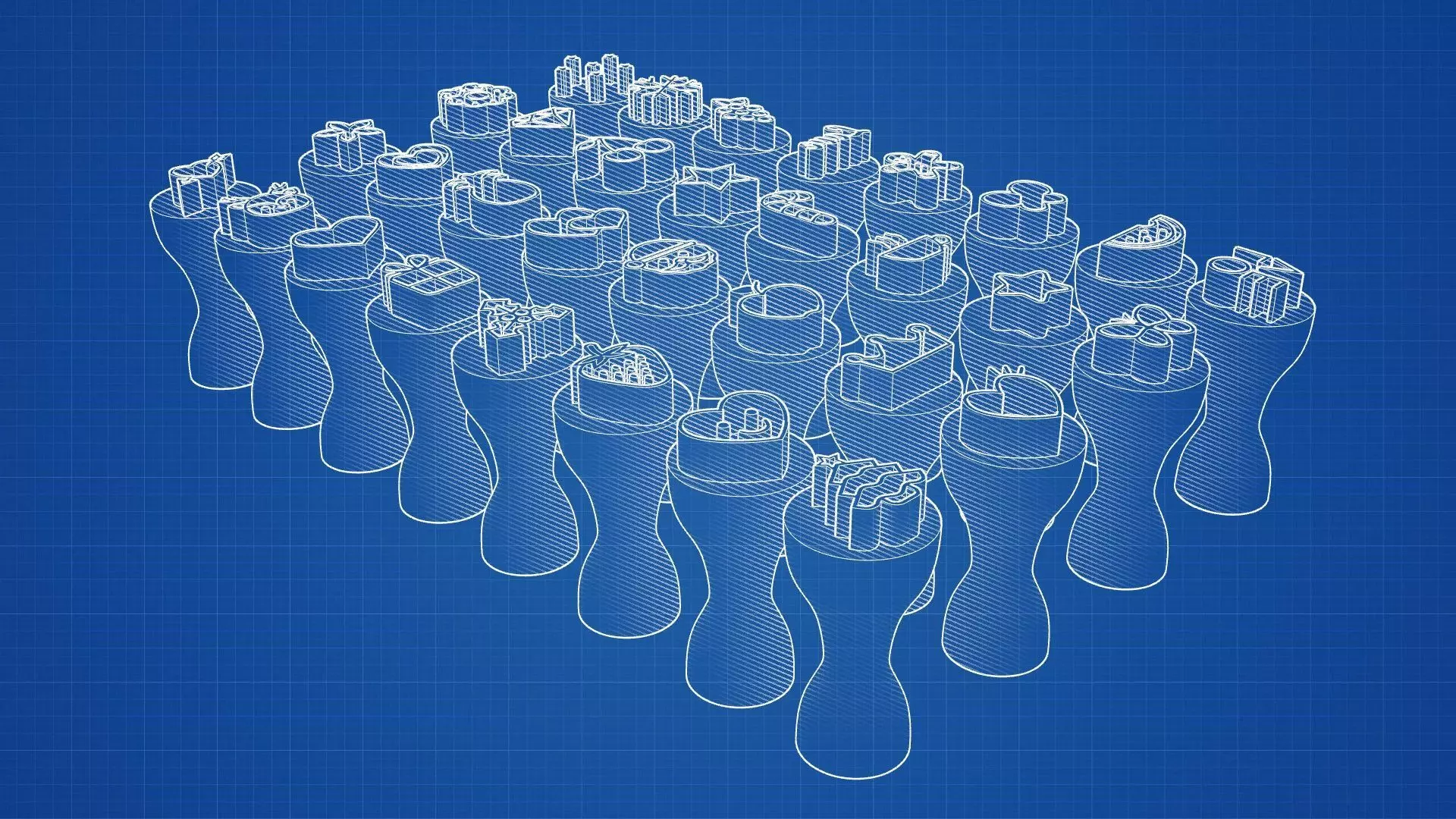 Brigadeiro Stamps 3D print model_0