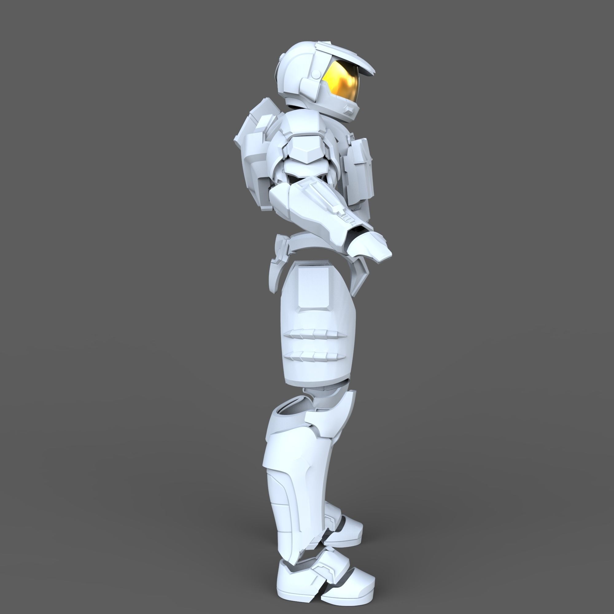 Orion Halo 2 MCC Full Body Wearable Armor with Helmet 3D print model_88