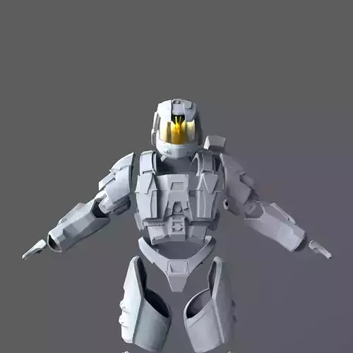 Orion Halo 2 MCC Full Body Wearable Armor with Helmet 3D print model