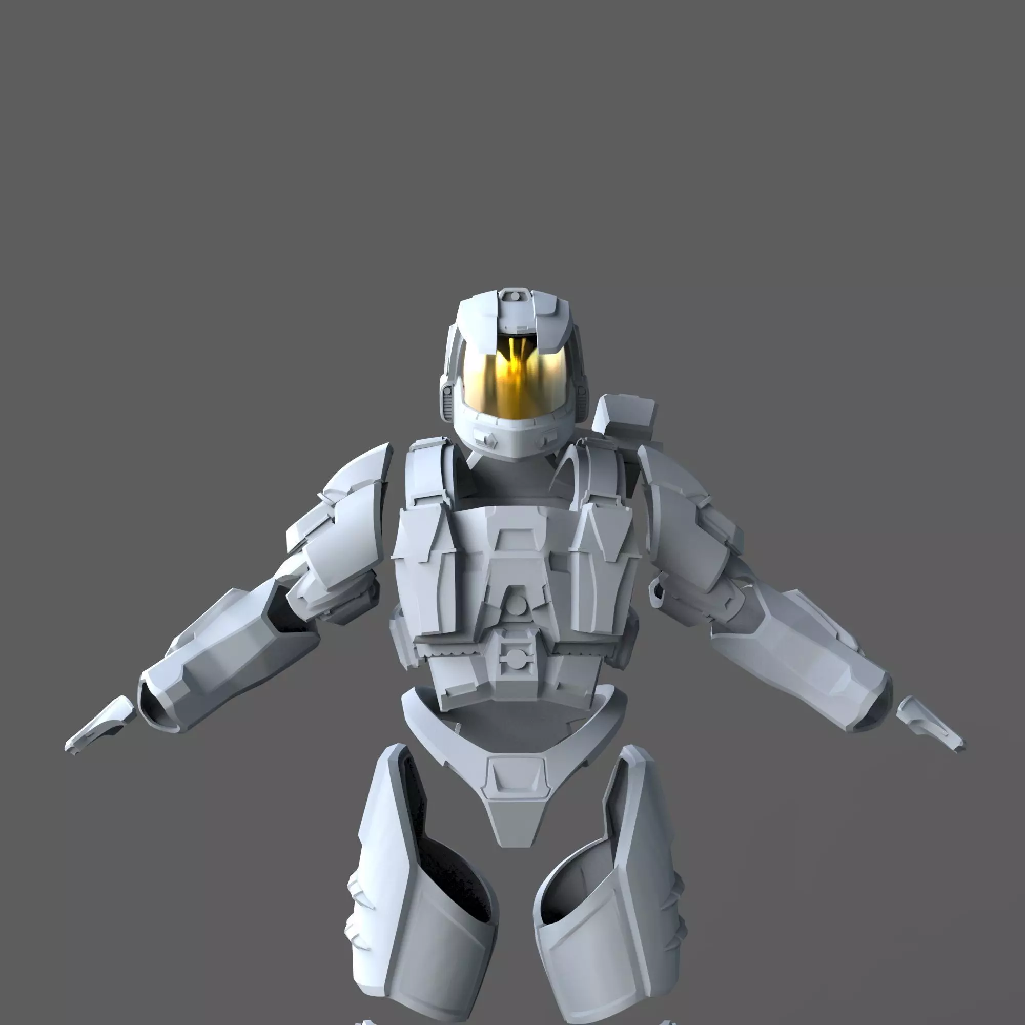 Orion Halo 2 MCC Full Body Wearable Armor with Helmet 3D print model_0