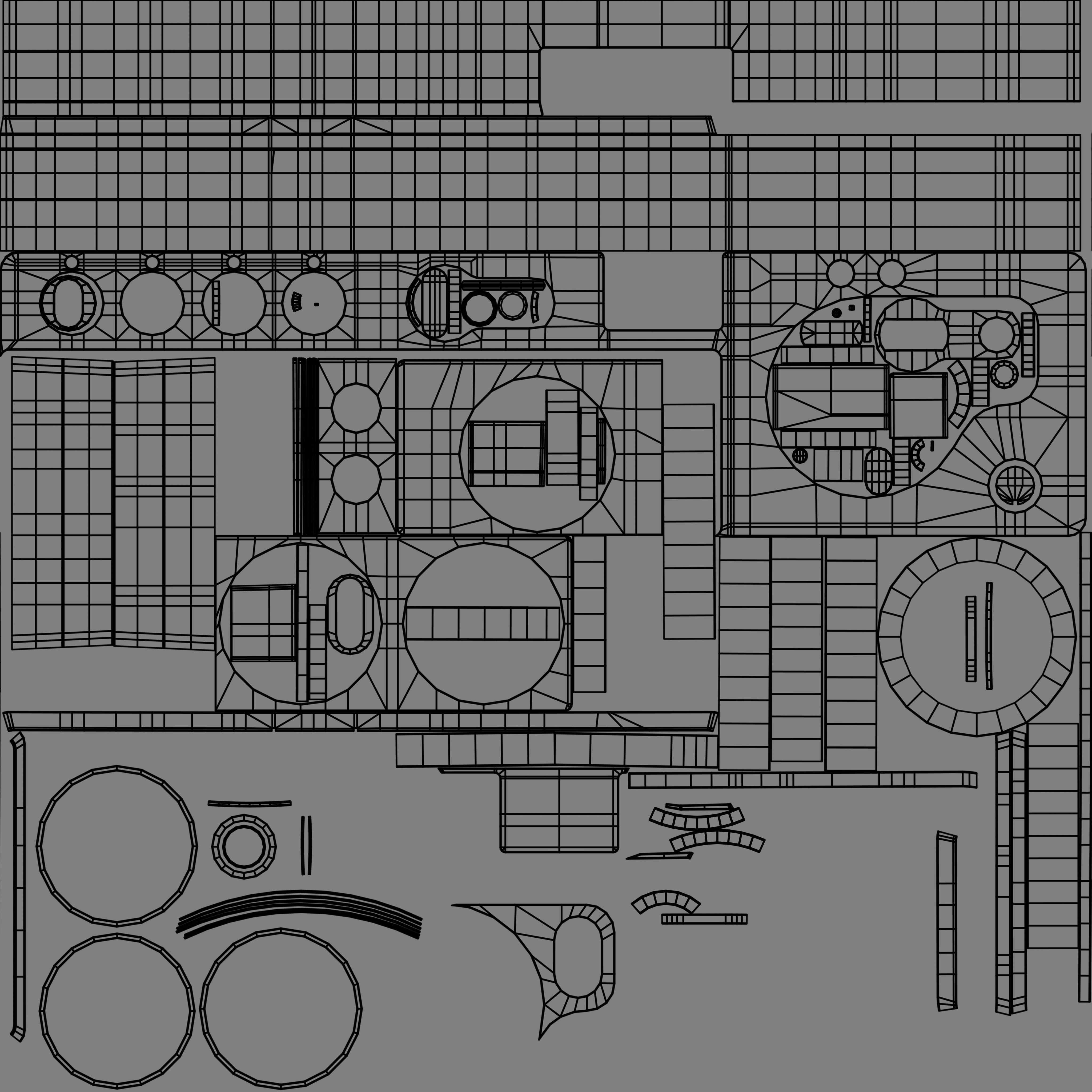 Sony TC 510 - Tape Recorder 3D model_10