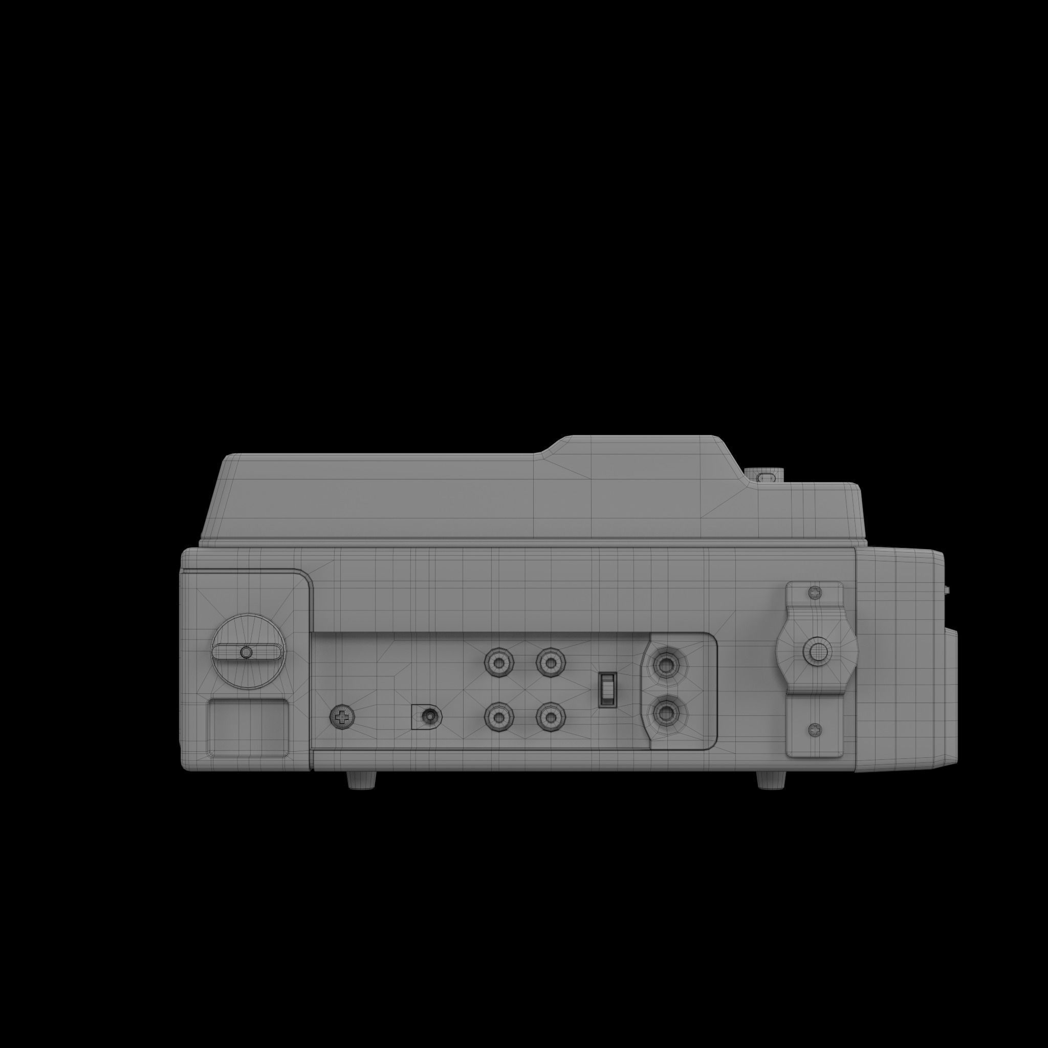 Sony TC 510 - Tape Recorder 3D model_6