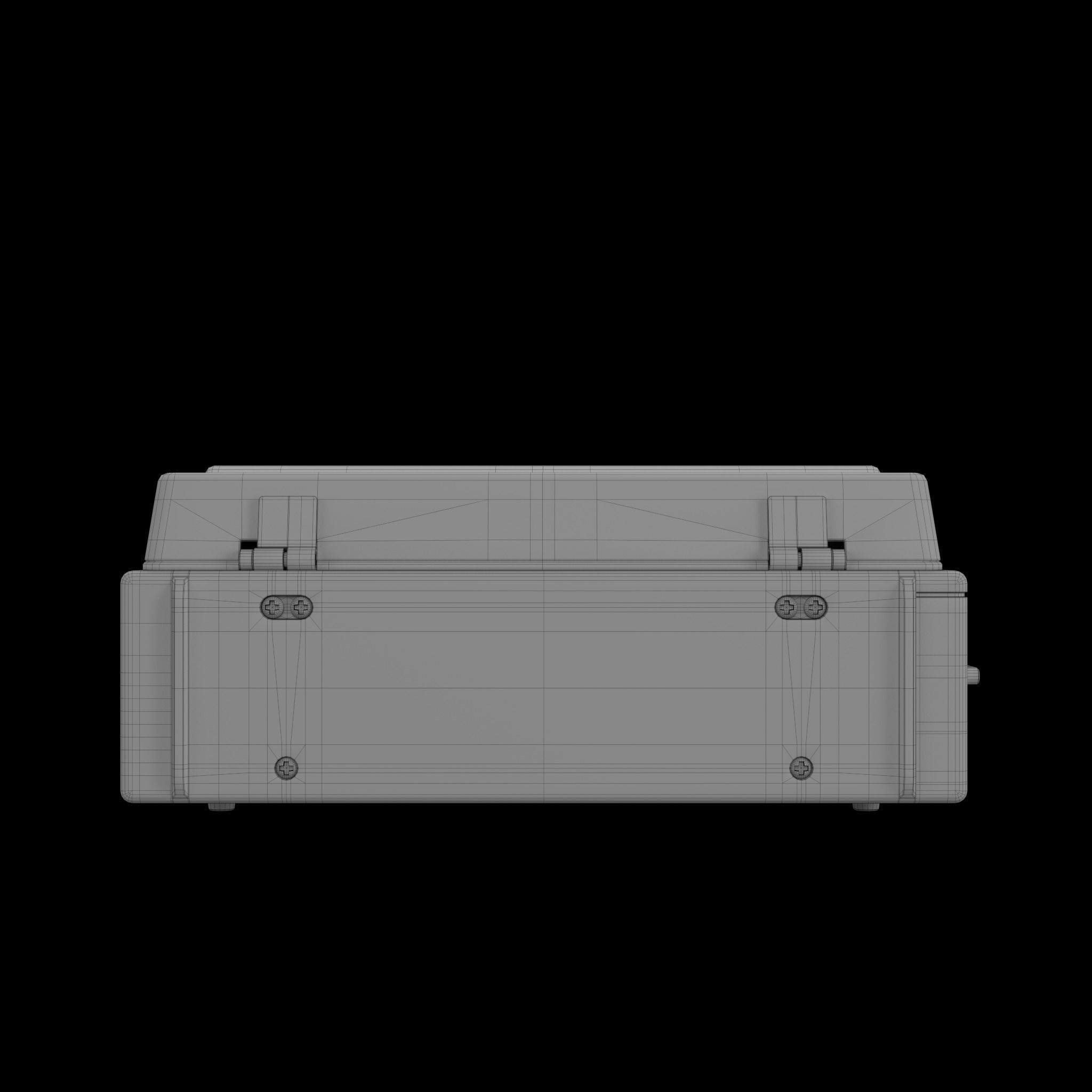 Sony TC 510 - Tape Recorder 3D model_5