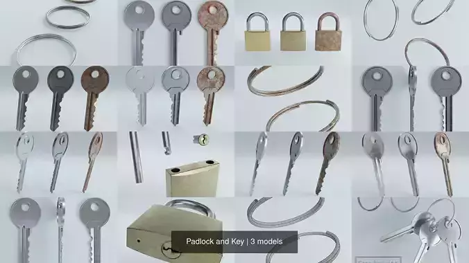 Padlock and Key