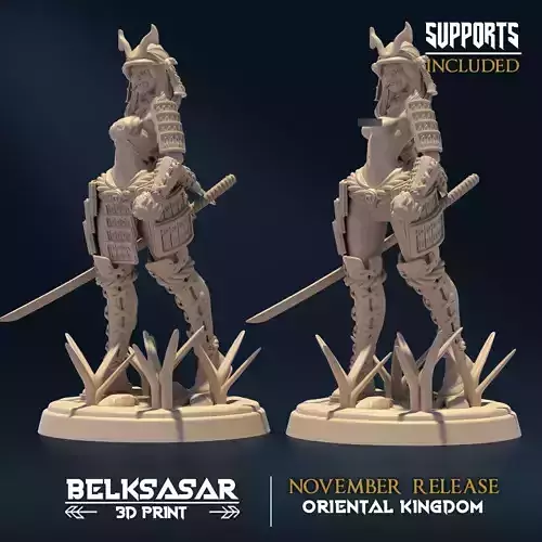 Moonshine Samurai A Nude and Normal