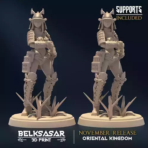 Moonshine Samurai C Nude and Normal