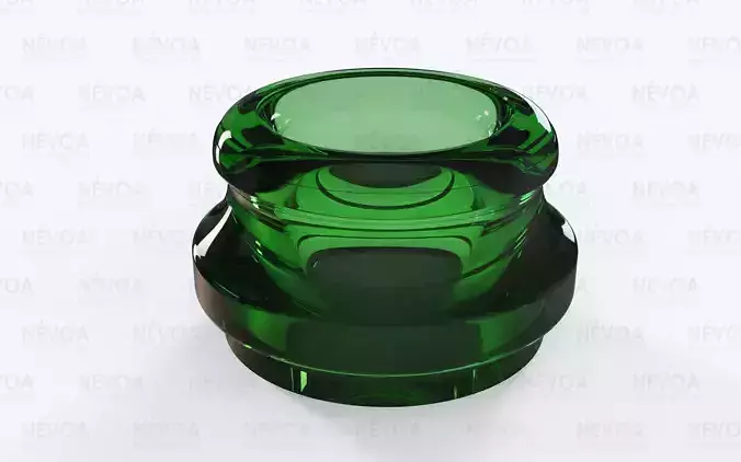 Glass finish - GME 13 05 - 01 - 29 mm - Spumante crown finish 3D model