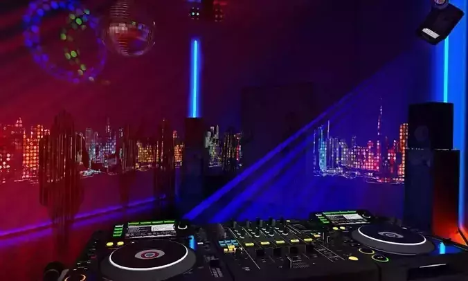 Archmodels vol 104 - Night Club Equipment 3D model
