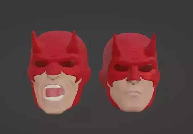 Daredevil Head Two Pack