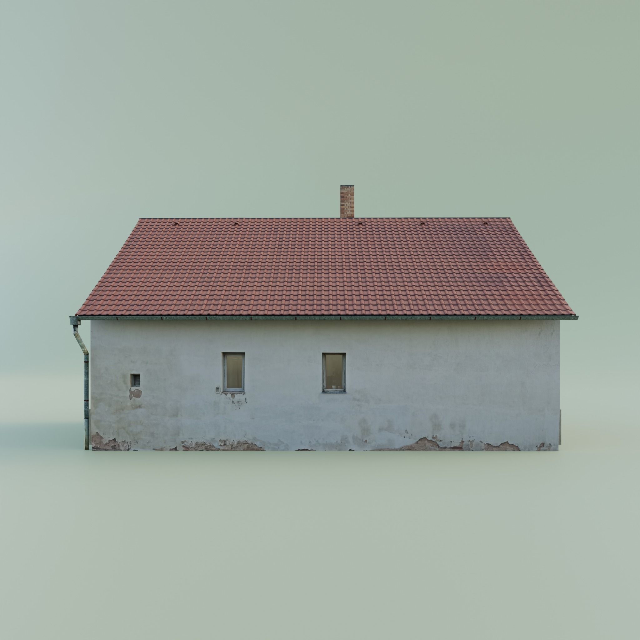 House Low-poly 3D model_5