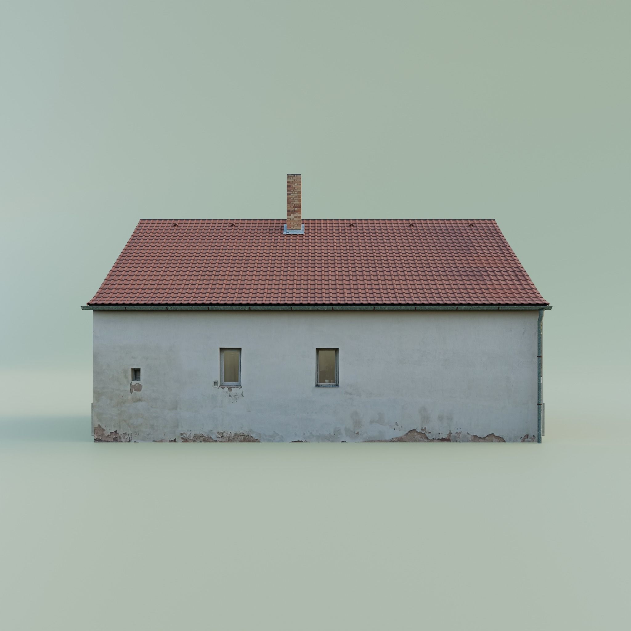House Low-poly 3D model_10
