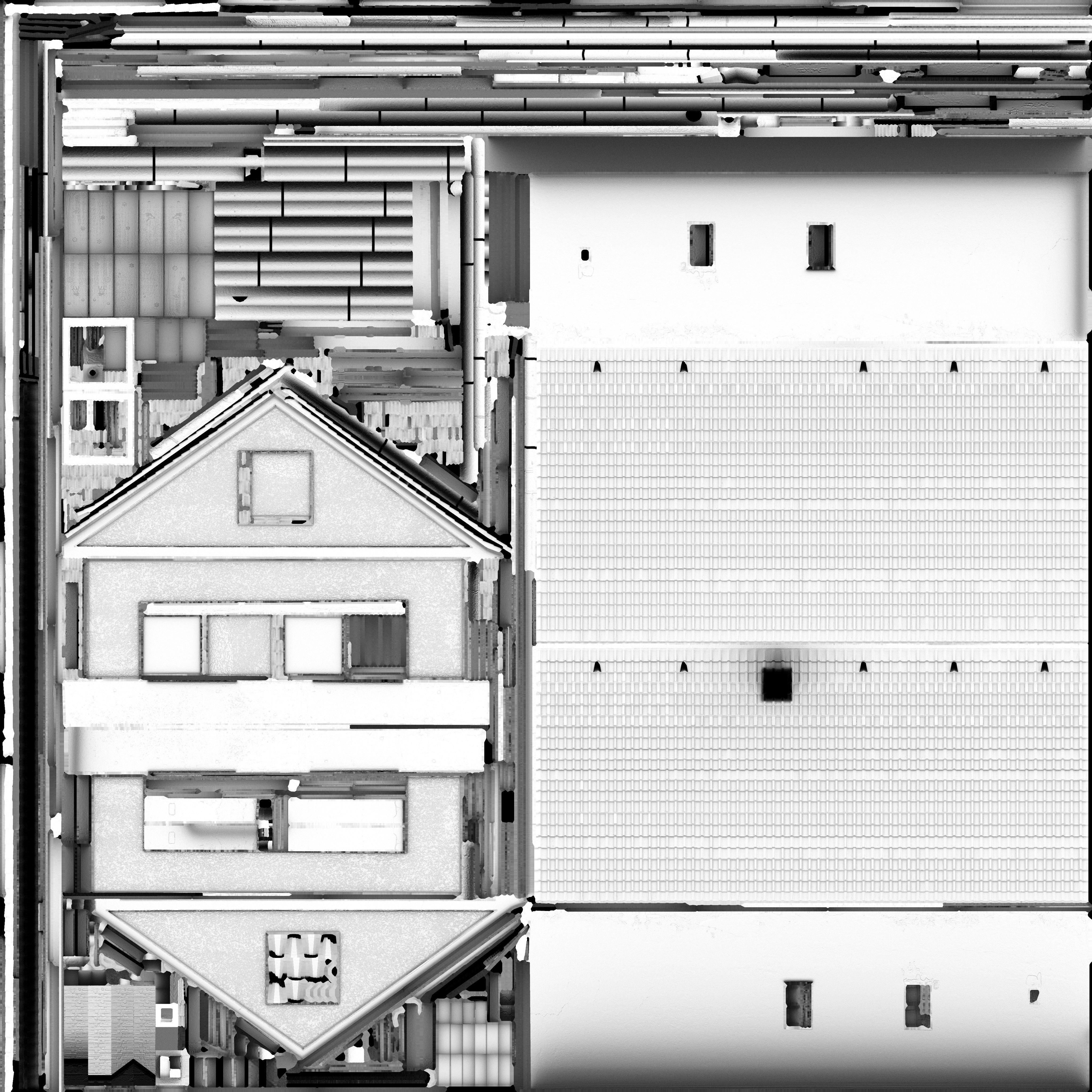 House Low-poly 3D model_16