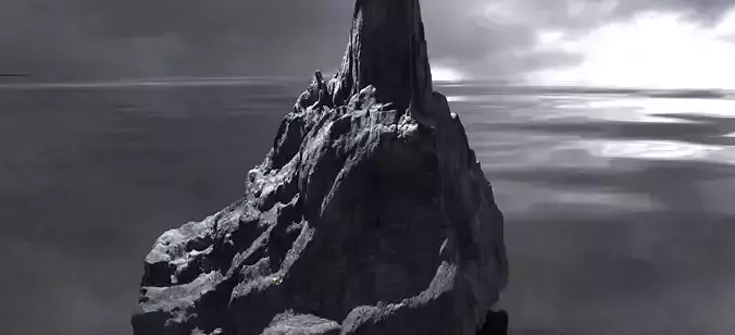 Cthulhu Rocks 4 3D model