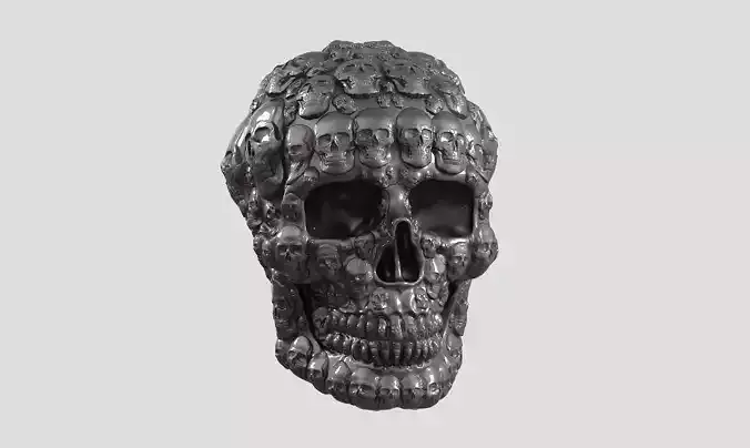 skull art design a03