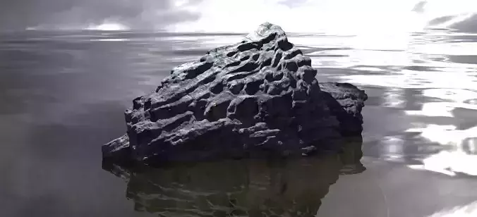 Cthulhu Rocks 7 3D model