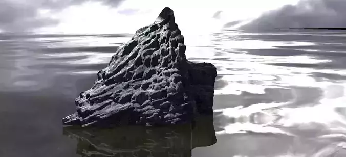 Cthulhu Rocks 8  3D model
