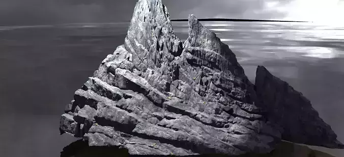 Cthulhu Rocks 10  3D model