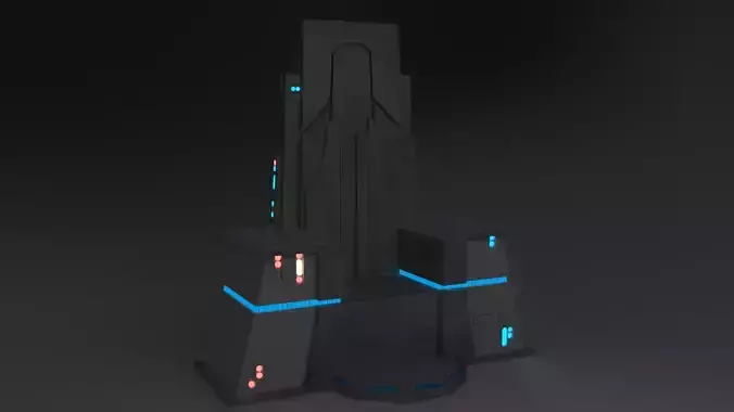 Sci-Fi Chair from Star Wars 3D model