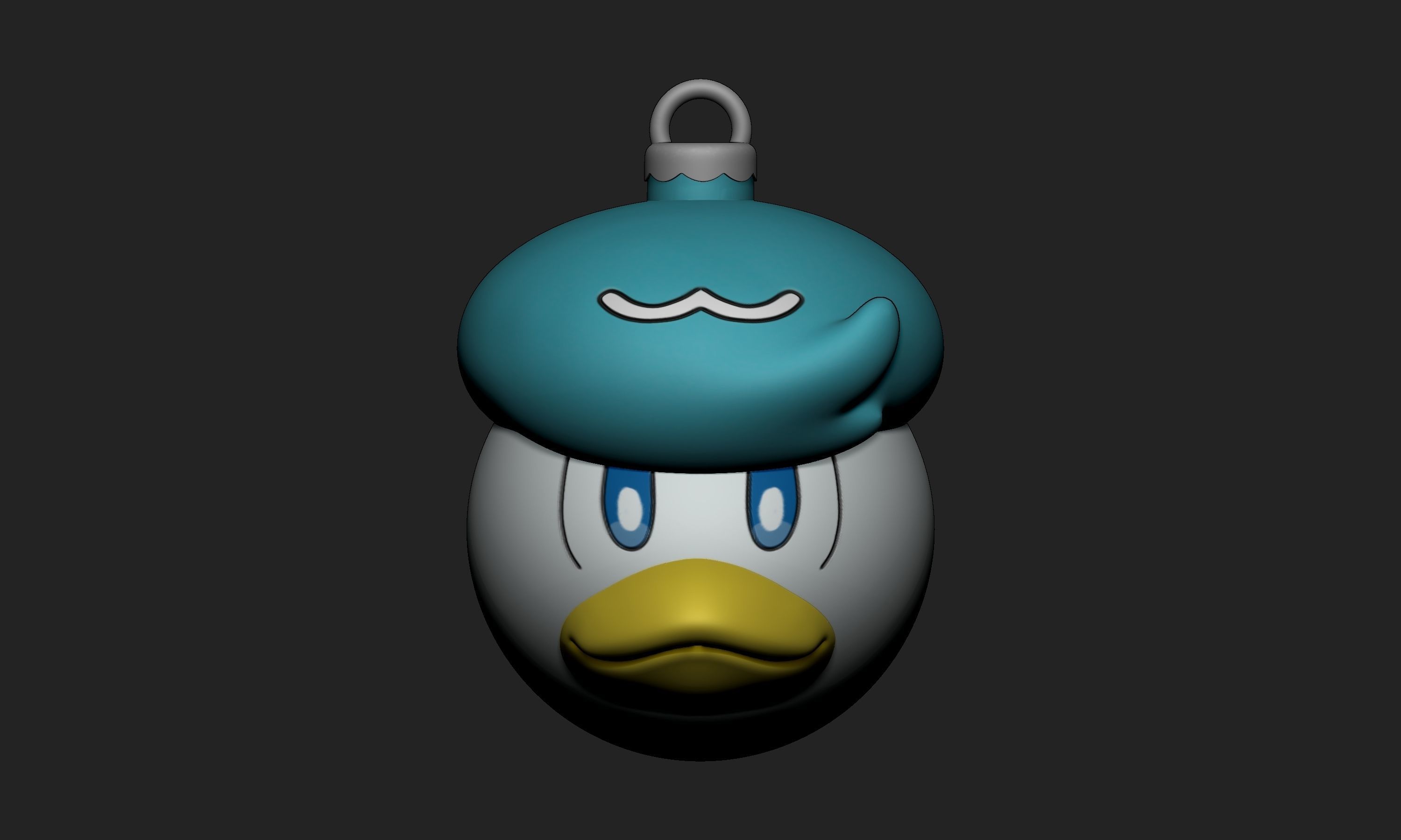 Pokemon - Christmas Ornament Quaxly  3D print model_1