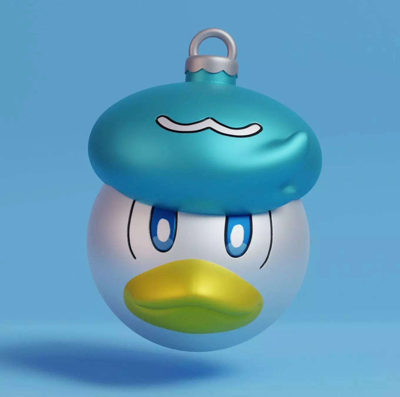 Pokemon - Christmas Ornament Quaxly  3D print model_0