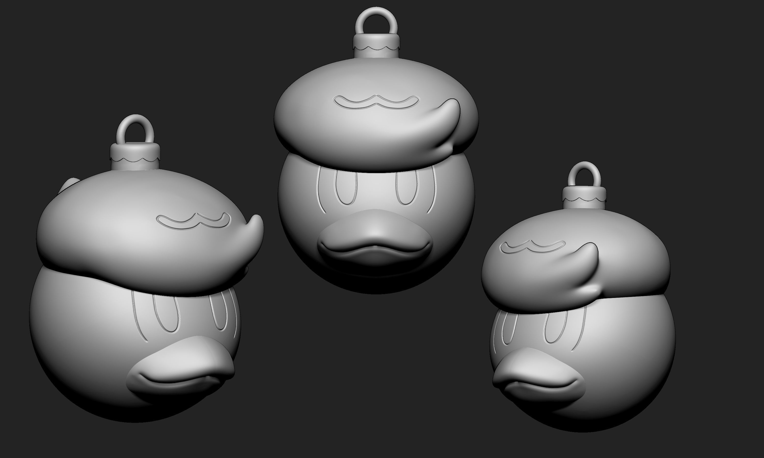 Pokemon - Christmas Ornament Quaxly  3D print model_6