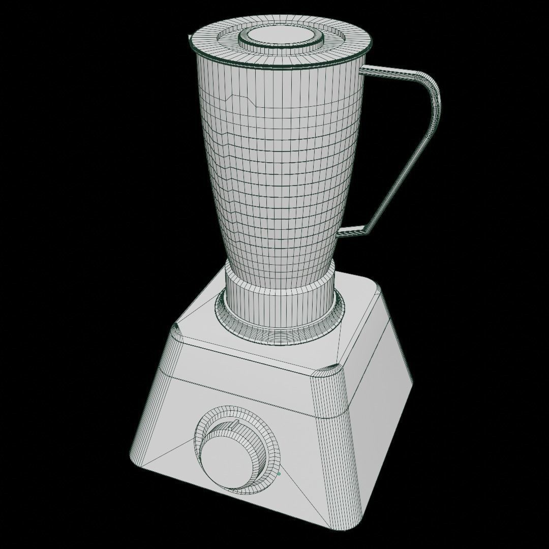 Blender Low-poly 3D Model Low-poly 3D model_3