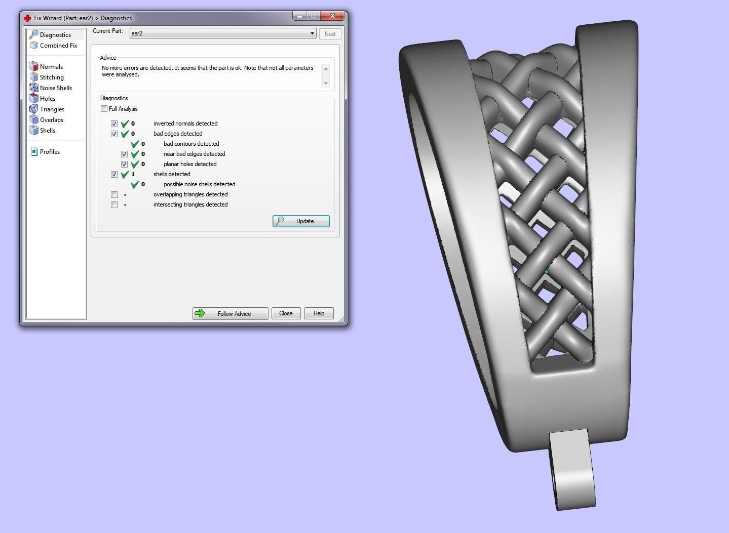 cross jesus pendant 3D print model_17