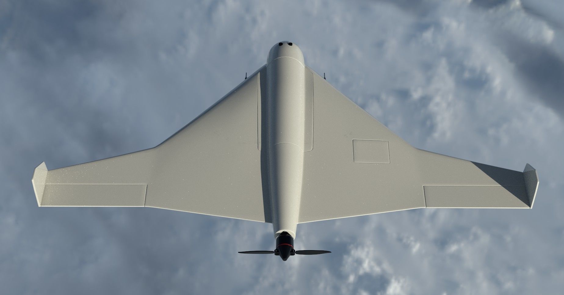 Russian Kamikaze Drone Kalashnikov 3D model_6