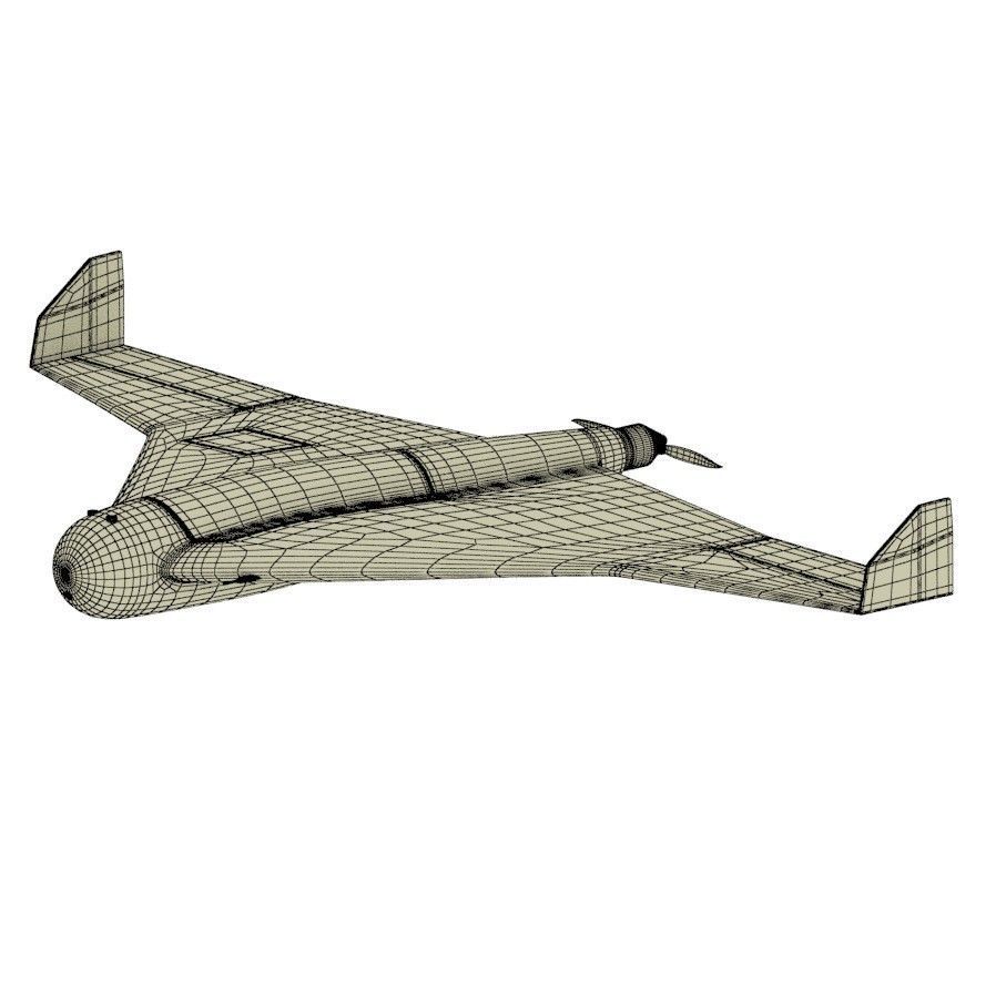Russian Kamikaze Drone Kalashnikov 3D model_7