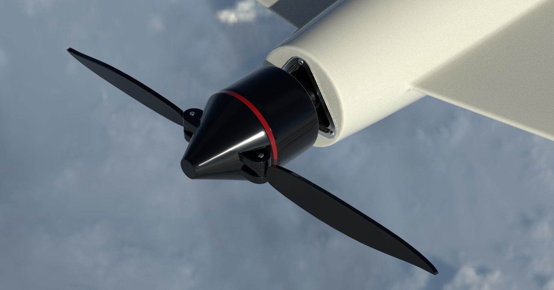 Russian Kamikaze Drone Kalashnikov 3D model_4